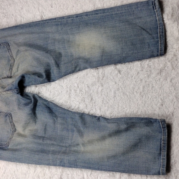 current/elliott Mississippi Destroy Blue High Rise The Skinny Boy Jeans - Picture 11 of 12